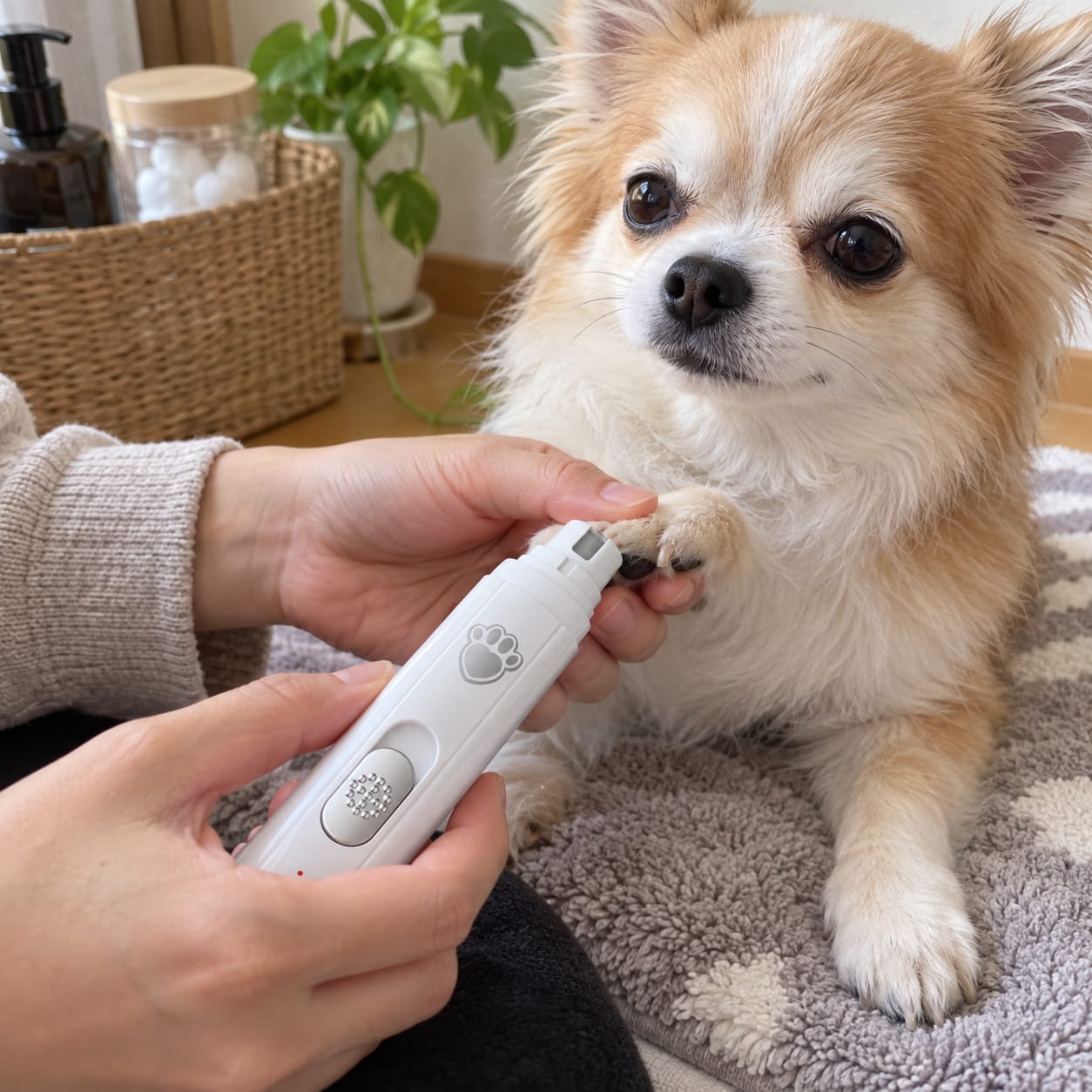 Customer photo review of Quiet Paw-Perfect Nail Grinder