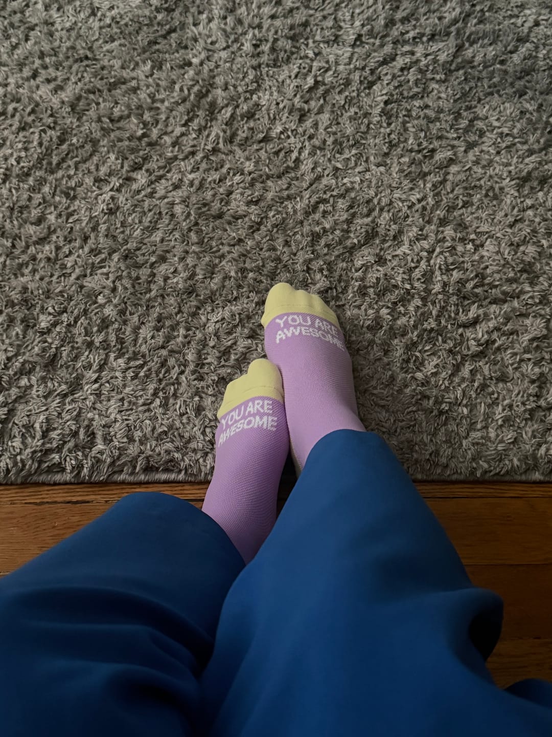 Customer photo review of NurseStrong Performance Compression Socks