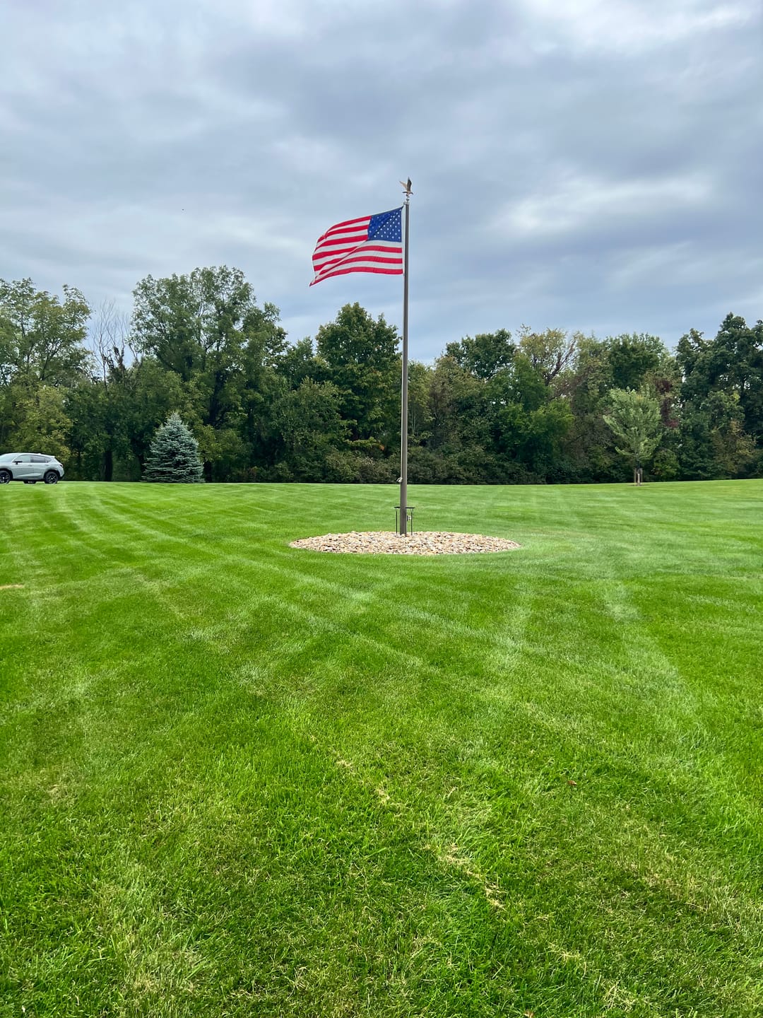 Customer photo review of 5' x 8' American Flag