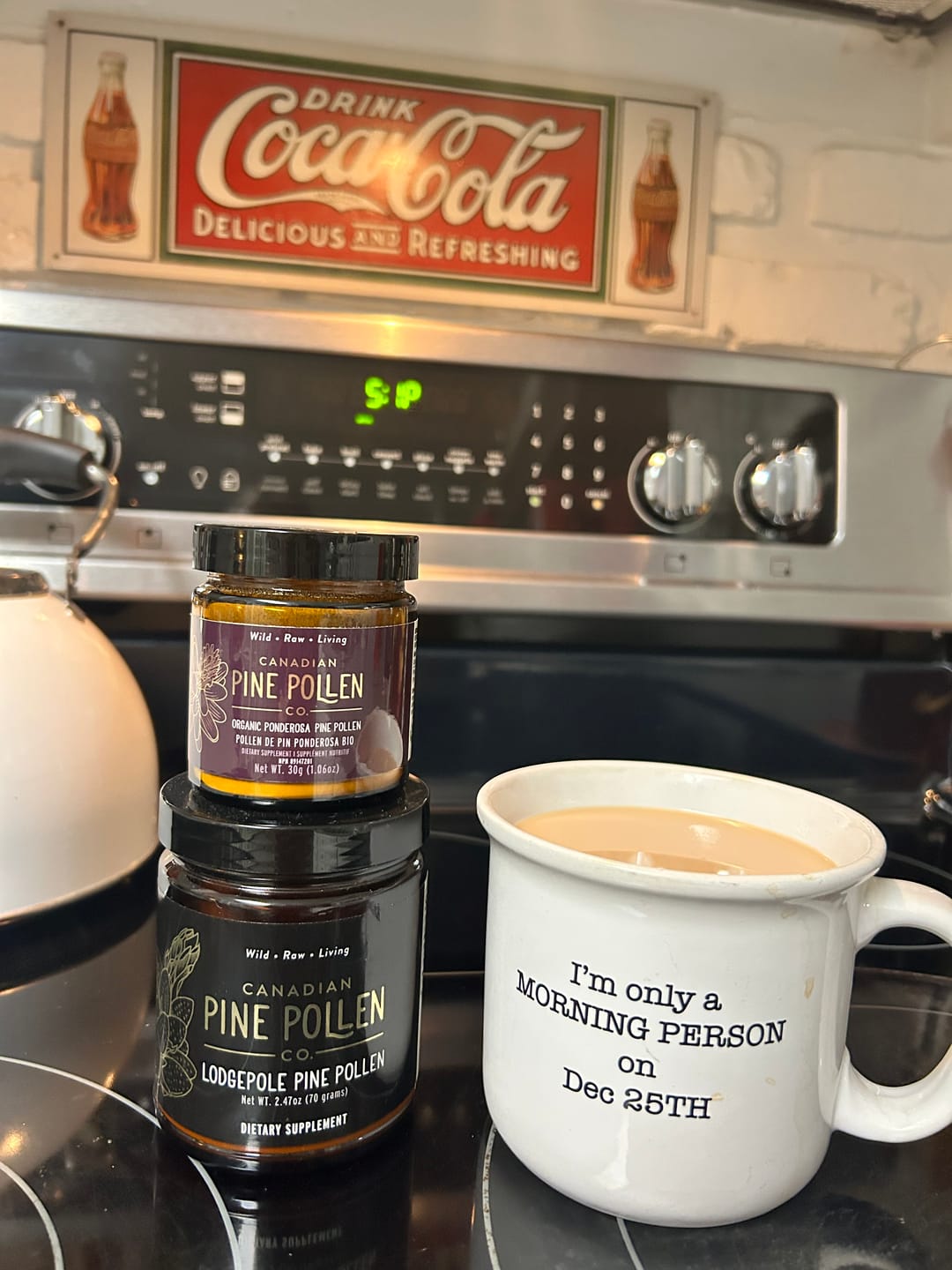 Customer photo review of Wild Organic Pine Pollen Duo Pack 100g (3.6oz) = 70g Lodgepole + 30g Ponderosa