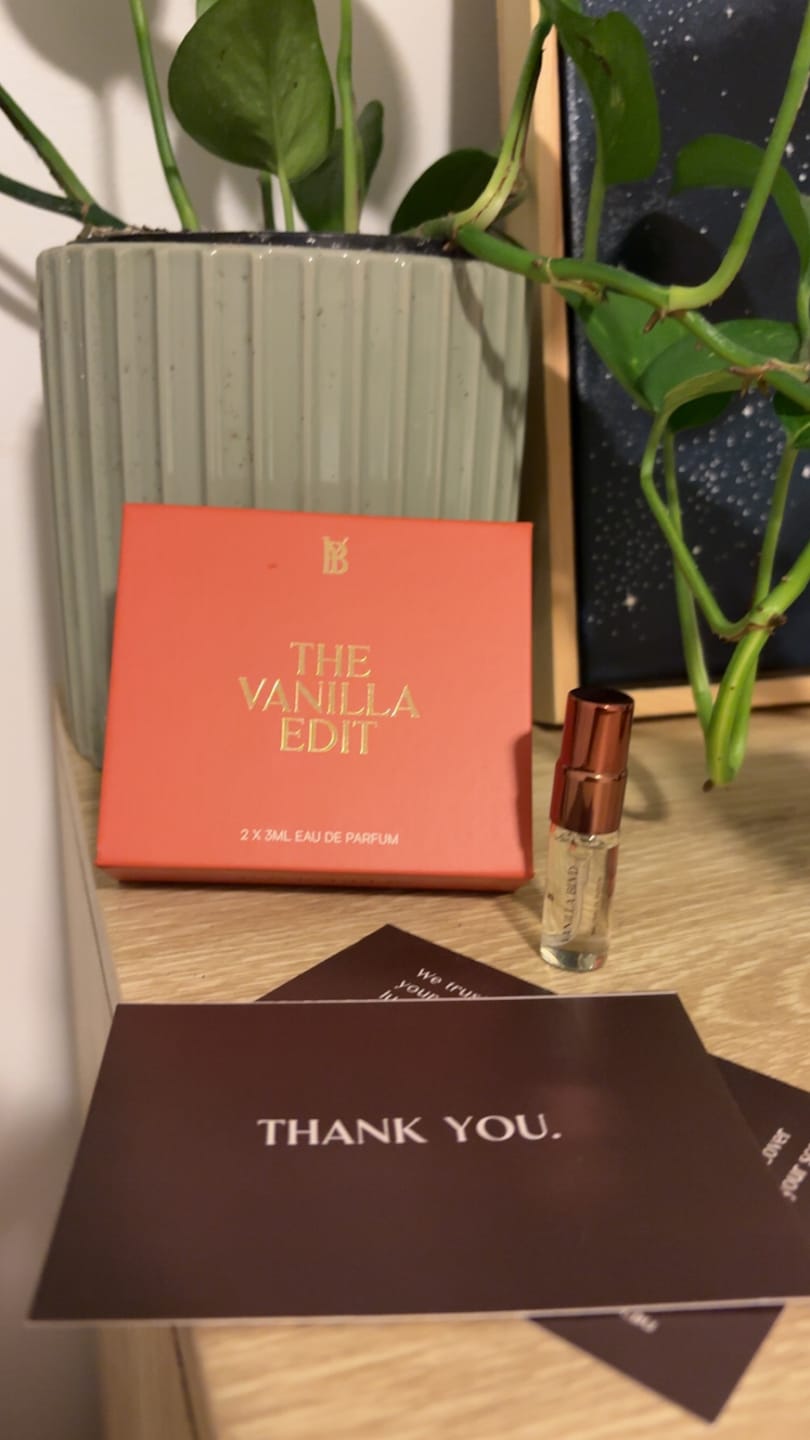 Customer photo review of The Vanilla Edit Discovery Set