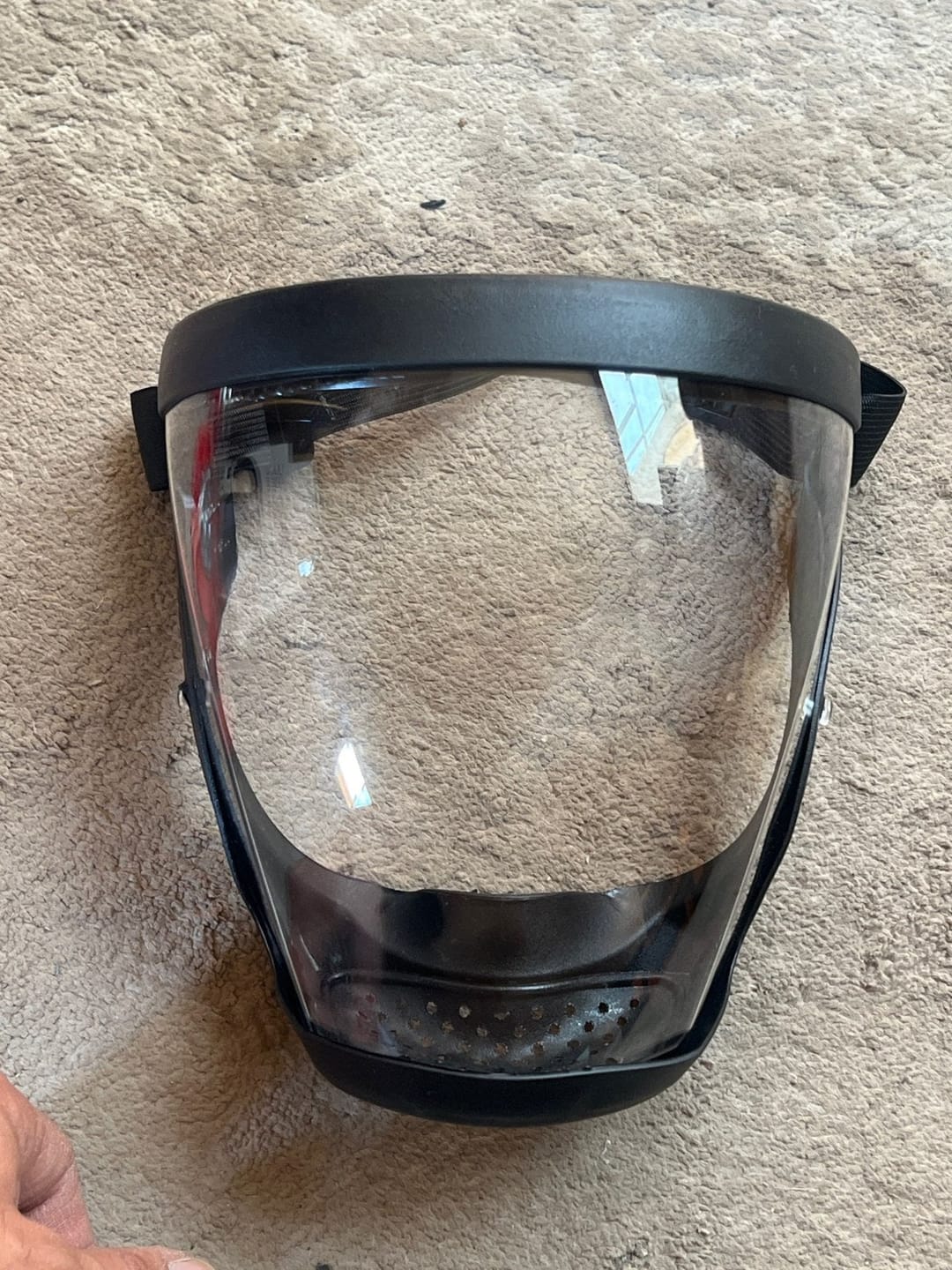 Customer photo review of Visière de protection intégrale anti-buée