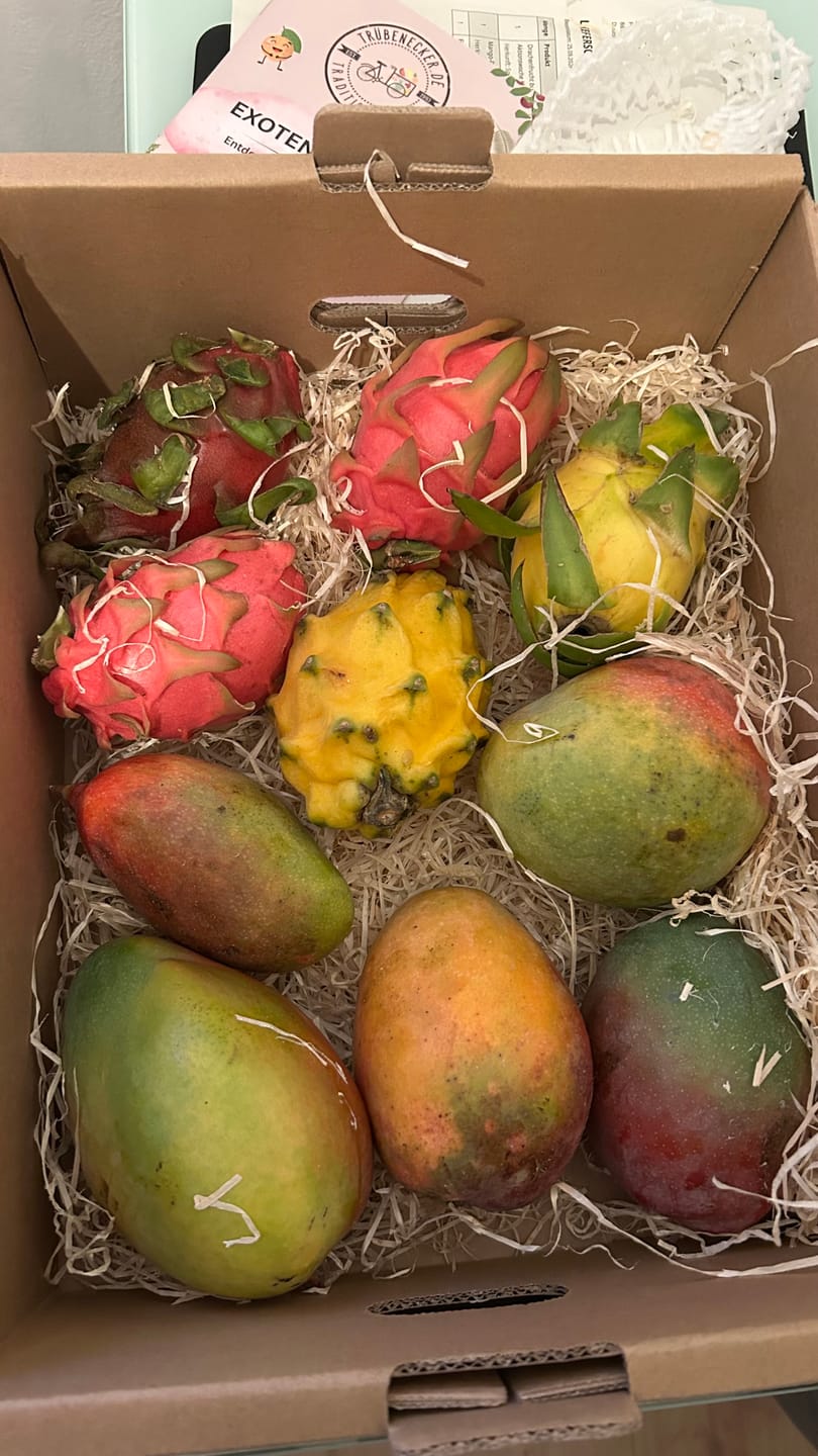 Customer photo review of Mango-Raritäten Mix von Julian Aktionswoche %