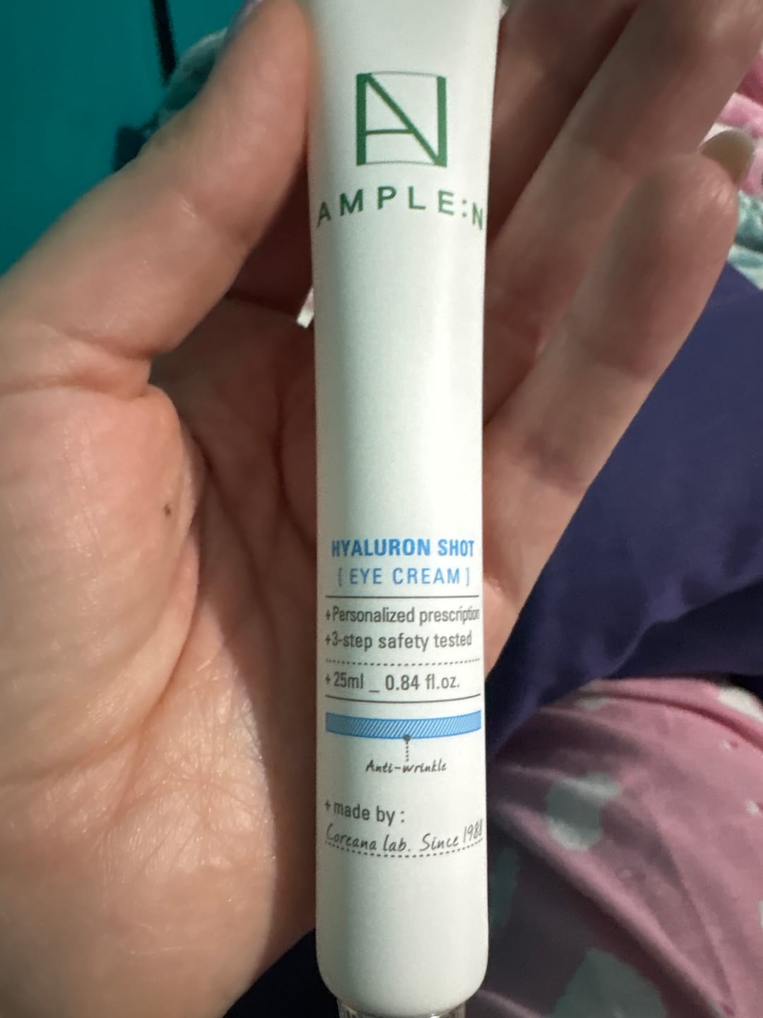 Customer photo review of Sérum Reafirmante Multi-Beneficios Centella Asiática 30ml -AMPLEN