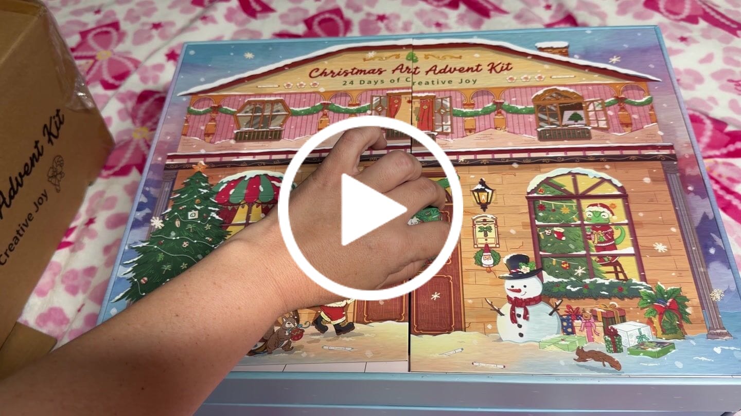 Customer video review of Ohuhu Christmas Advent Calendar 2026, 24 Days Countdown Gift Kit
