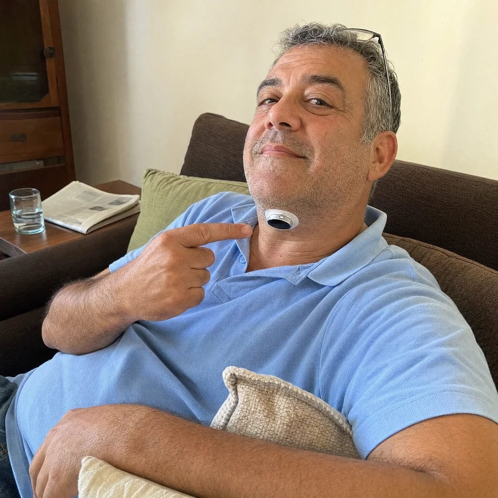 Customer photo review of Dispositivo antirronquidos inteligente