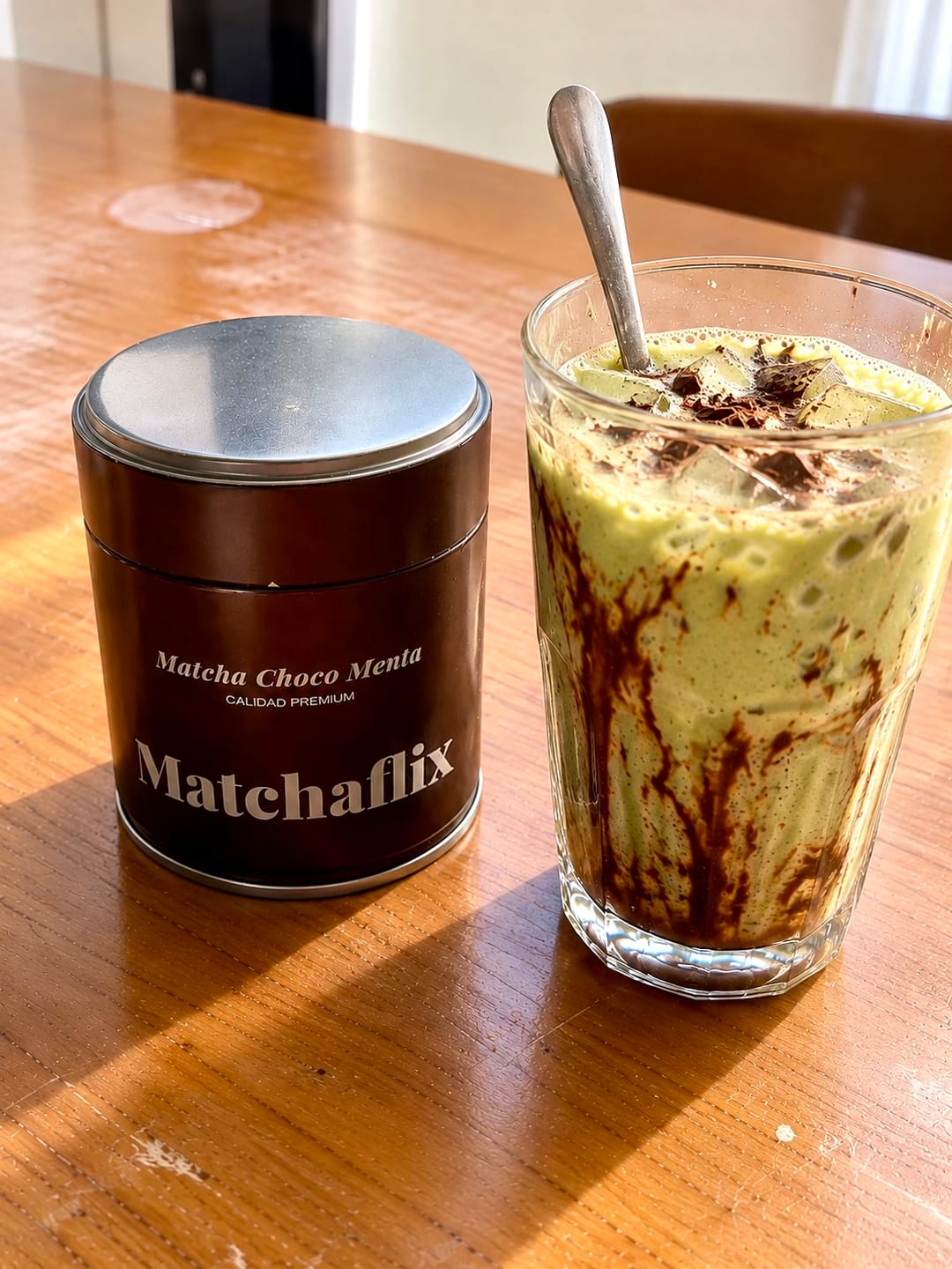Customer photo review of Té Matcha Premium Choco-Menta liquidación