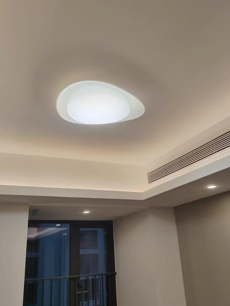 Customer photo review of Resin Disc Ceiling Light in Green or Beige, 36 cm or 46 cm