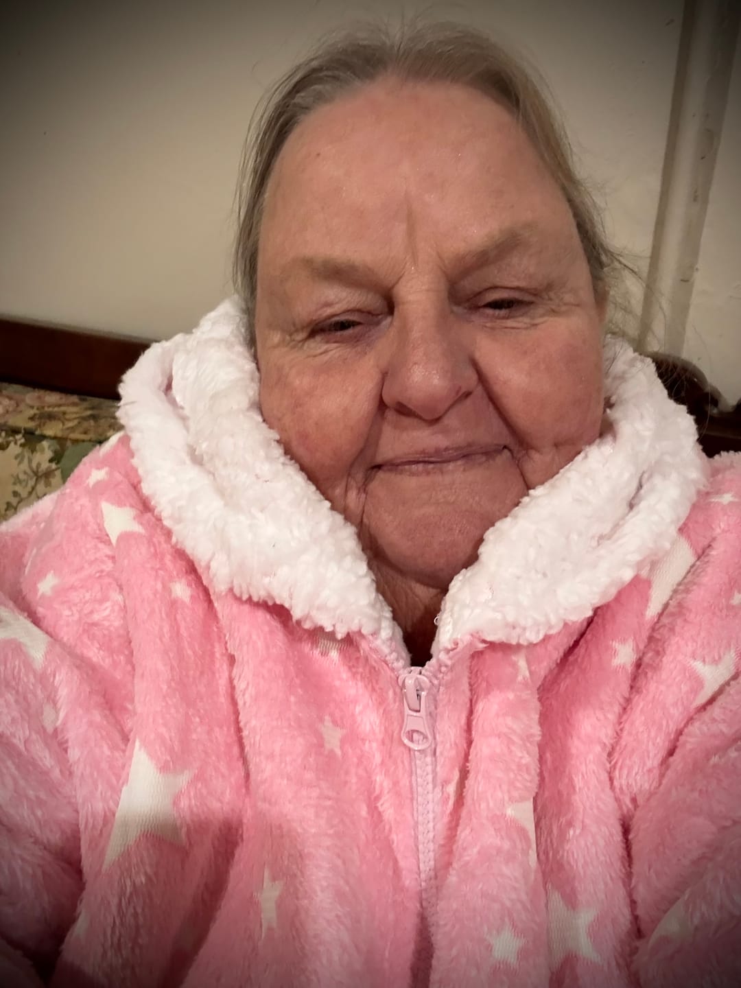 Customer photo review of Pastel Pink Starry Zip Haven