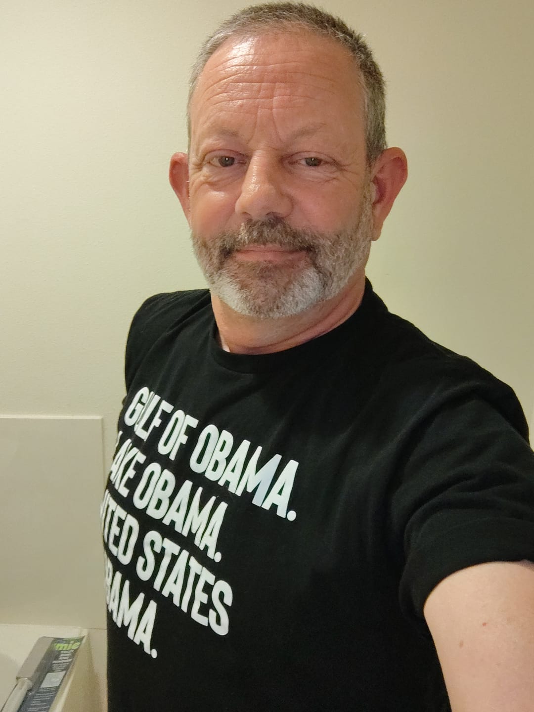 Customer photo review of Gulf of Obama. Lake Obama. The United States of Obama Unisex Tee