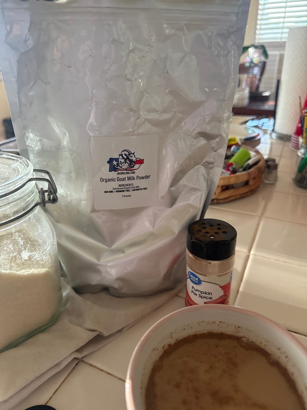 Customer photo review of Organic Goat Milk Powder