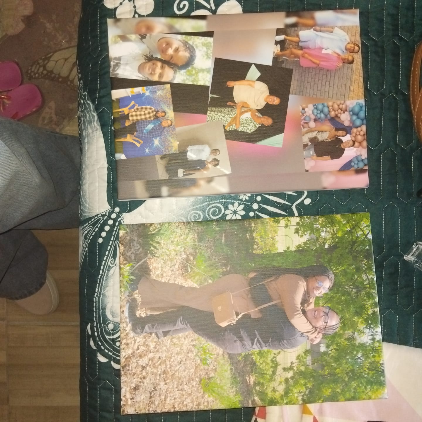 Customer photo review of 3 x A4 Canvas Combo