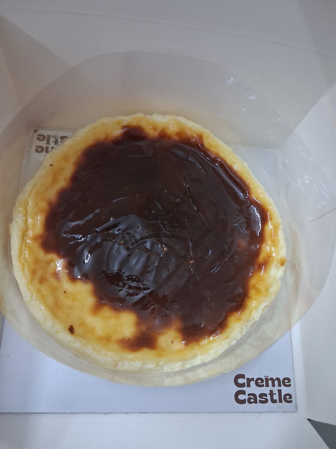 Customer photo review of Burnt Basque Cheesecake