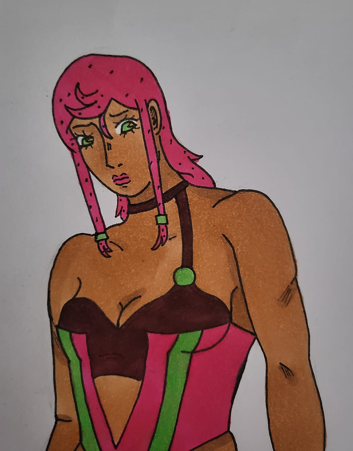 Customer photo review of Ohuhu Honolulu 24 Skin Tone Colors Dual Tips Portrait Alcohol Art Markers (New Color Codes)