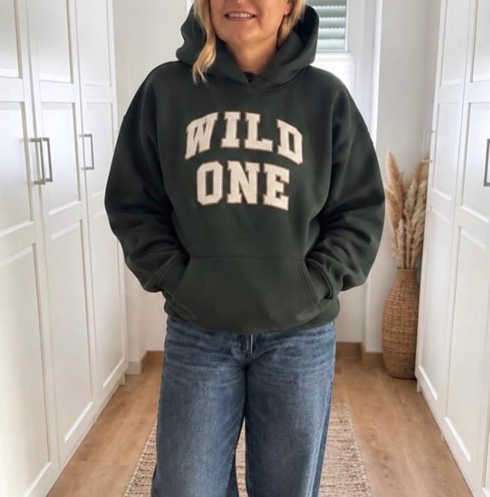 Customer photo review of Holzbrüder® Oversize Hoodie "Wild One"