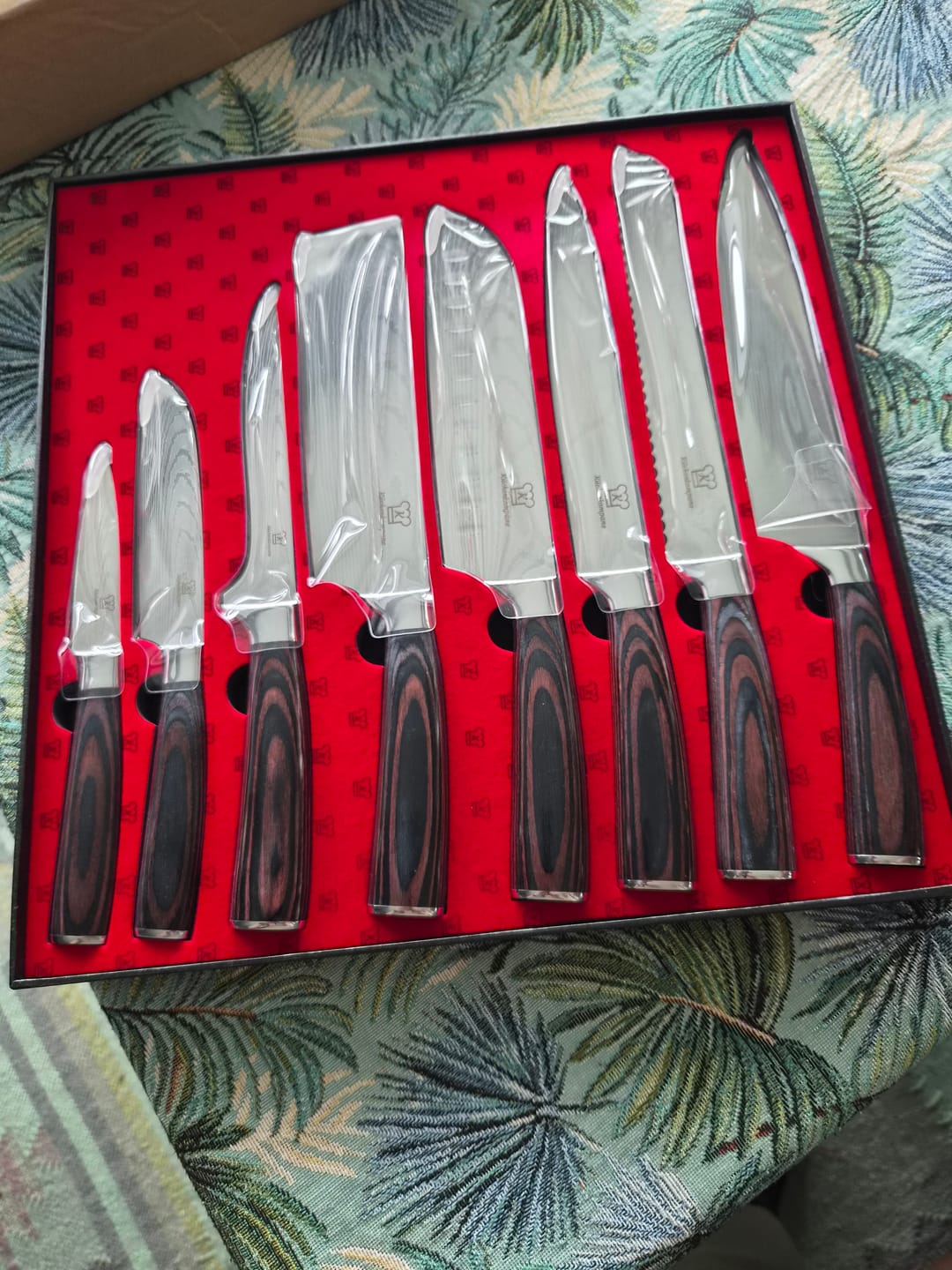 Customer photo review of Premium Knivsett med Burokku Knivblokk