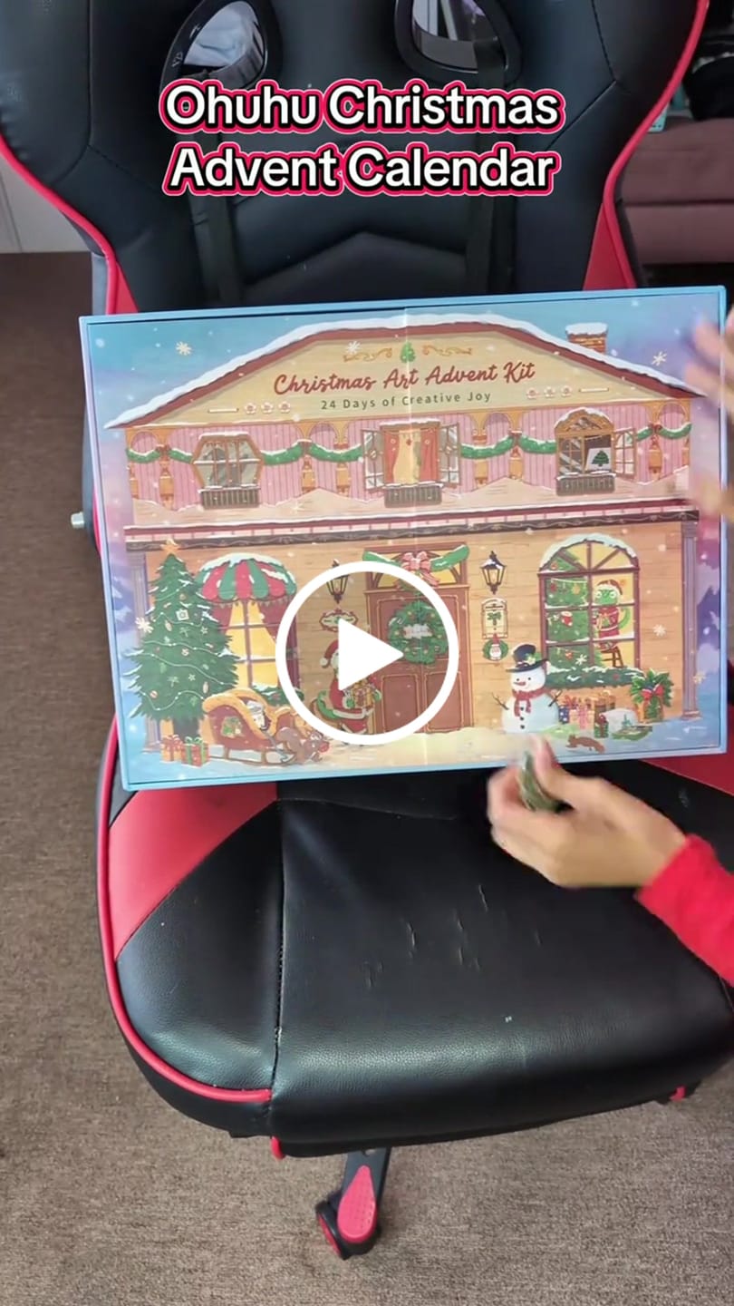Customer video review of Ohuhu Christmas Advent Calendar 2026, 24 Days Countdown Gift Kit