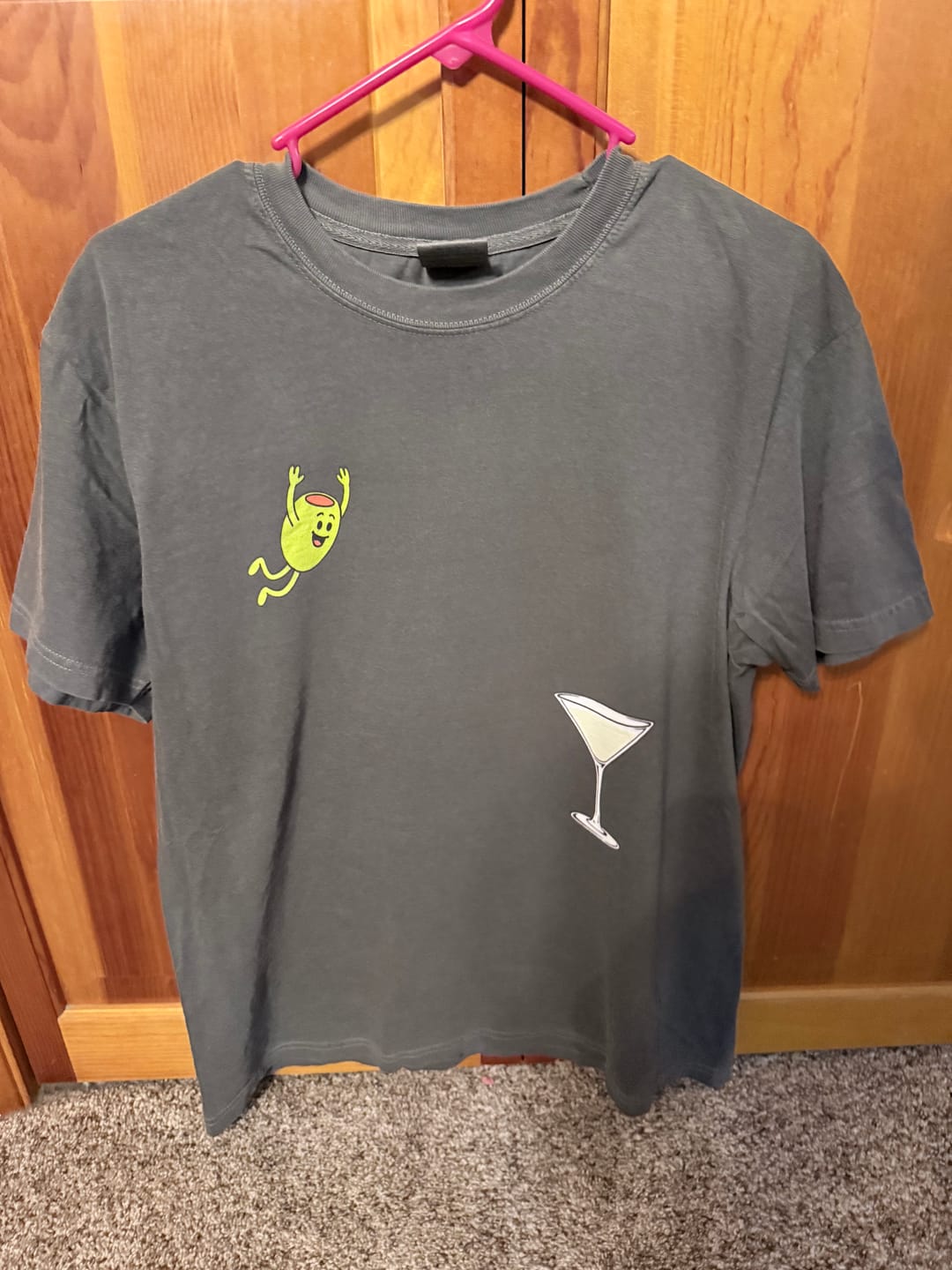 Customer photo review of Dirty Martini Dive — Premium Tee