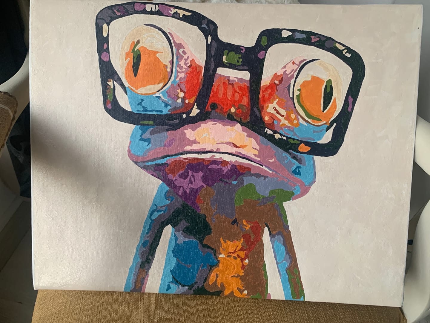 Customer photo review of Grenouille et Lunettes