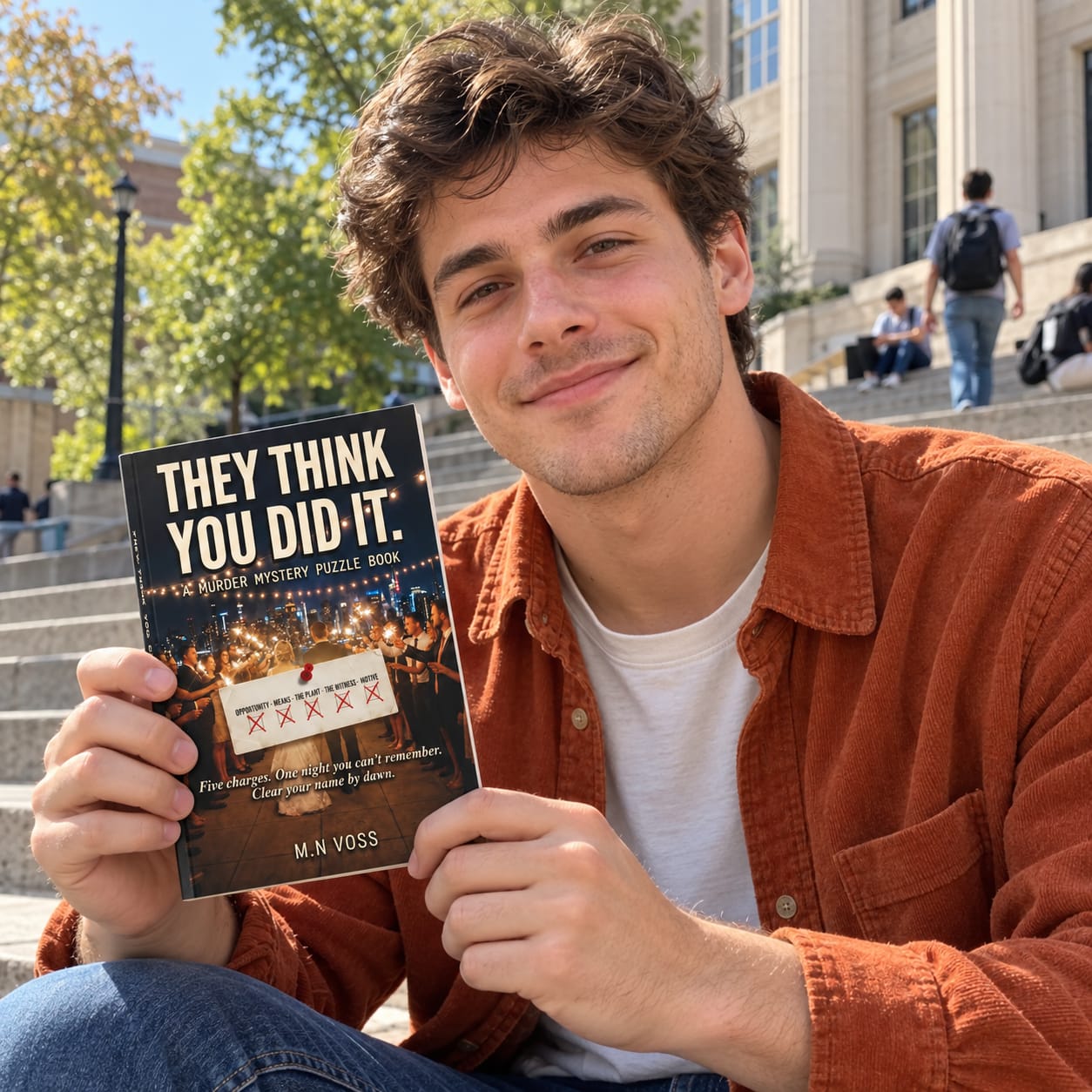Customer photo review of They Think You Did It