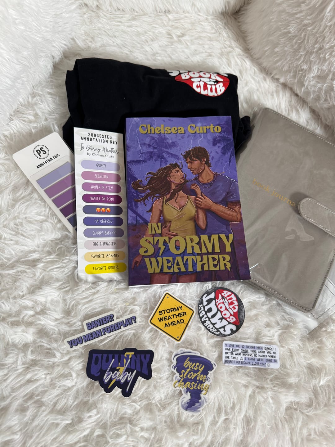 Customer photo review of smut slut book club subscription