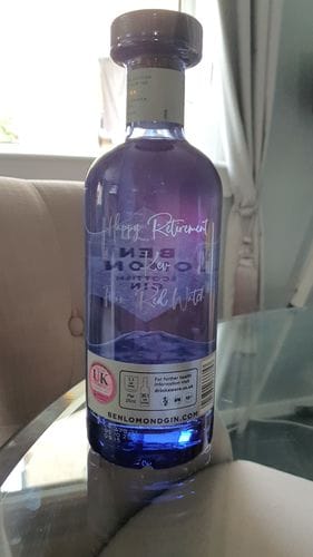 Customer photo review of Personalised Gin