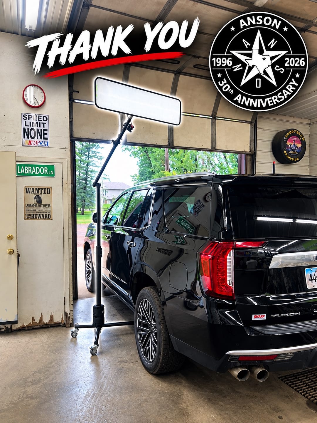 Customer photo review of BLE Anson PDR X Portable Dent Repair Lighting Stand