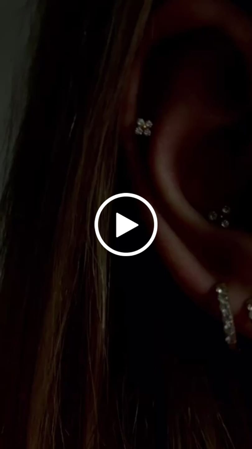 Customer video review of Cute Four Piercing | Titan