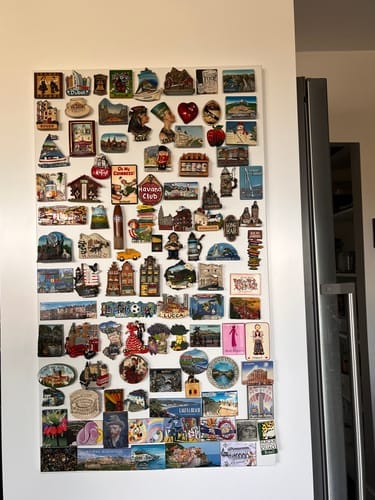 Customer photo review of Metal Magnet Panosu Beyaz