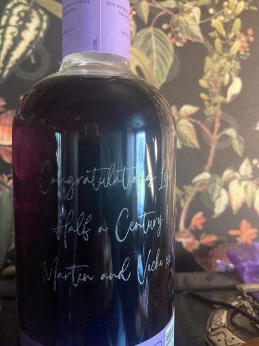 Customer photo review of Personalised Gin