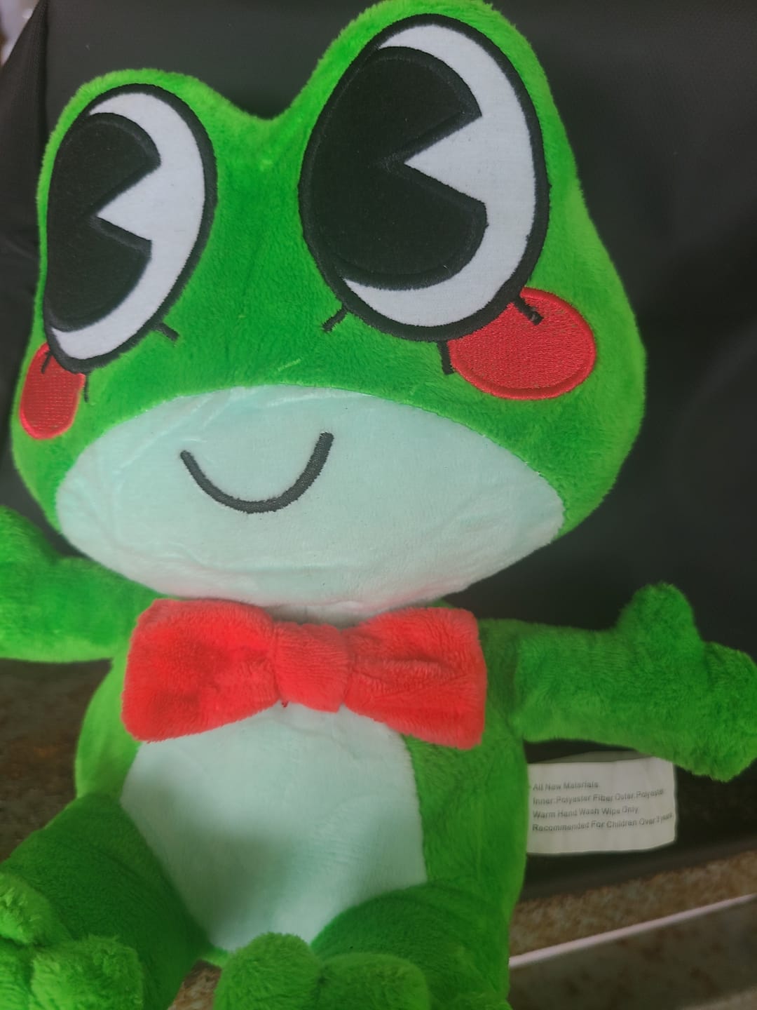 Customer photo review of Ribbit Plush