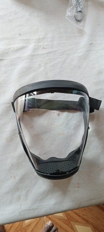 Customer photo review of Visière de protection intégrale anti-buée
