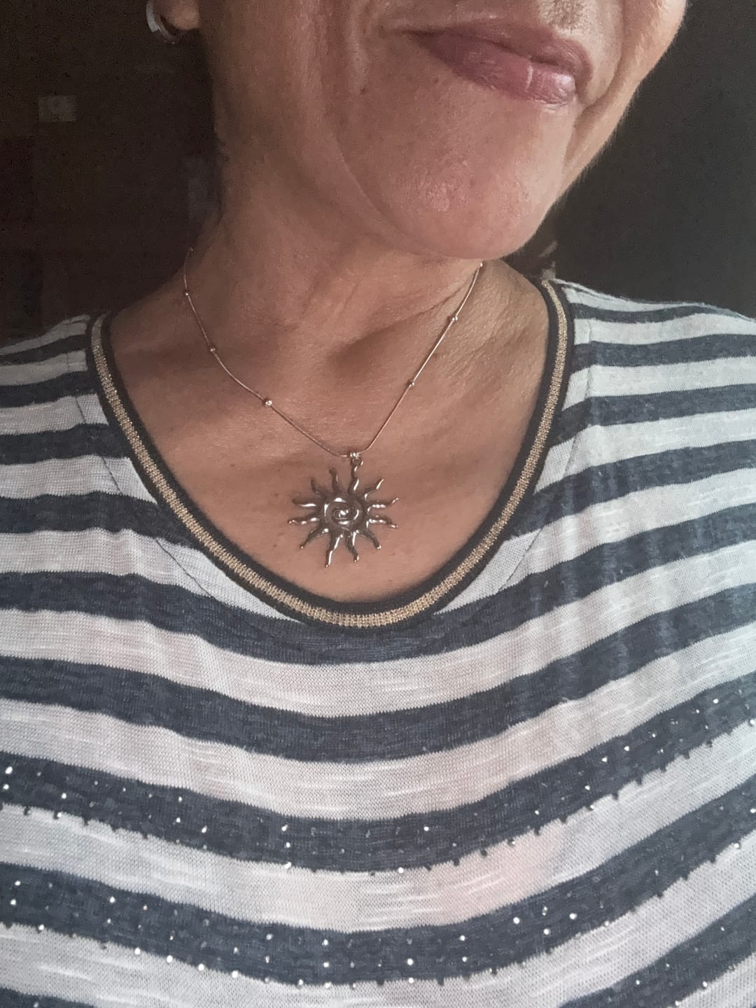 Customer photo review of Collar Solira Plata