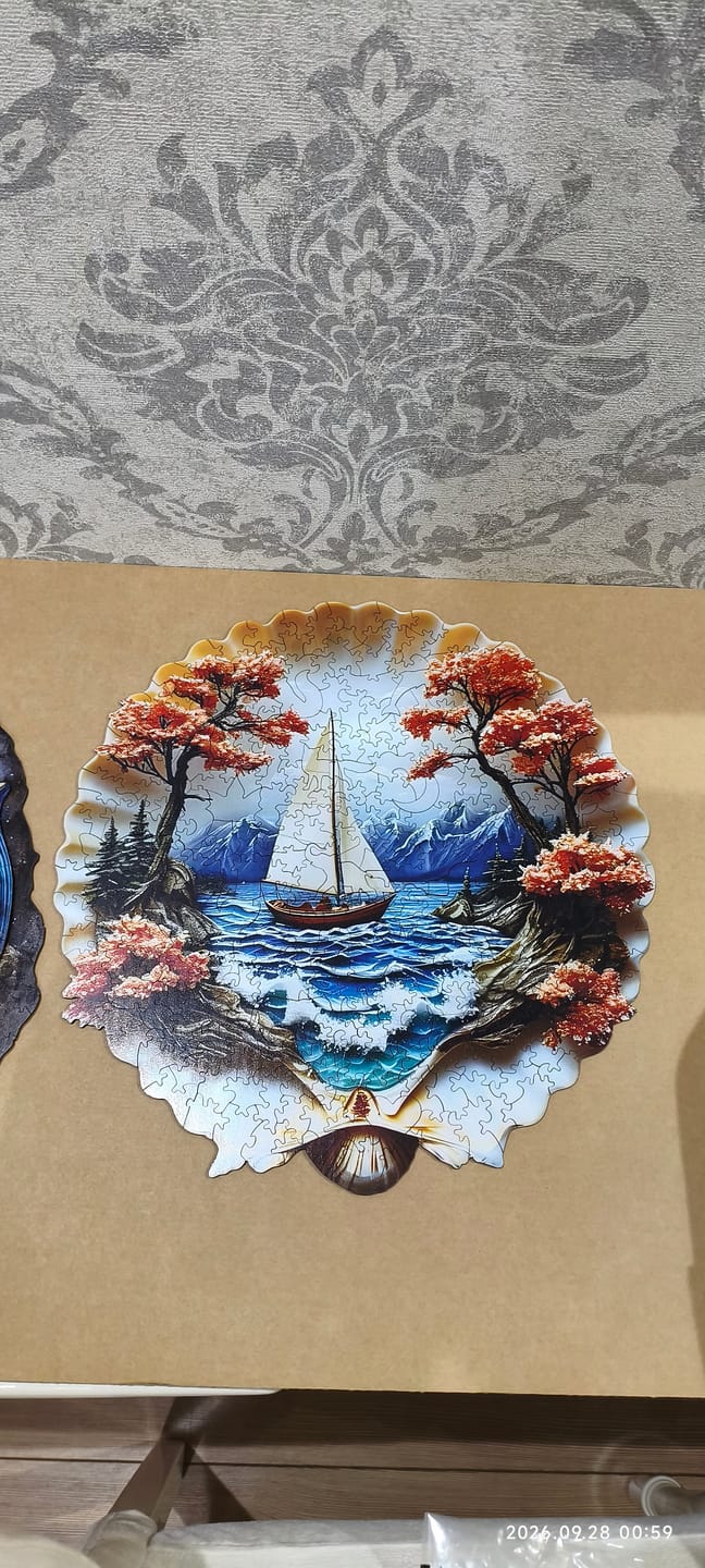 Customer photo review of Voyage - Ahşap Puzzle