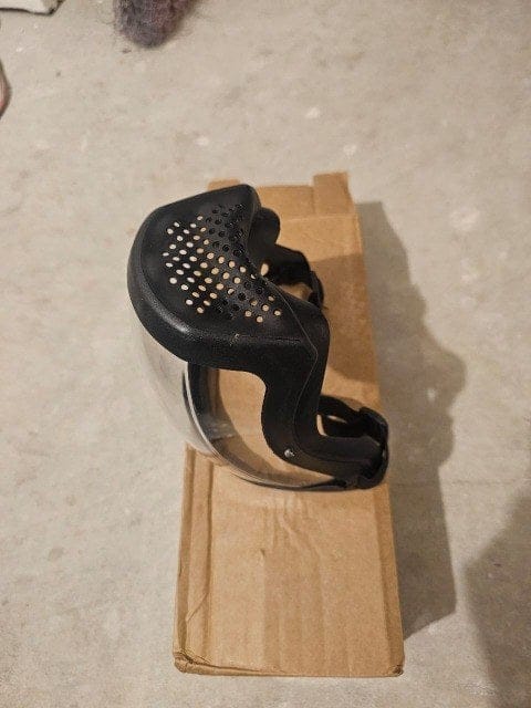 Customer photo review of Visière de protection intégrale anti-buée