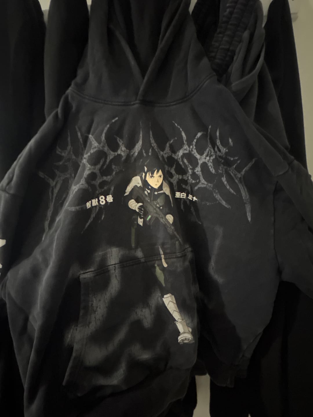Customer photo review of 5015 - Kaiju No. 8 Graphic Hoodies