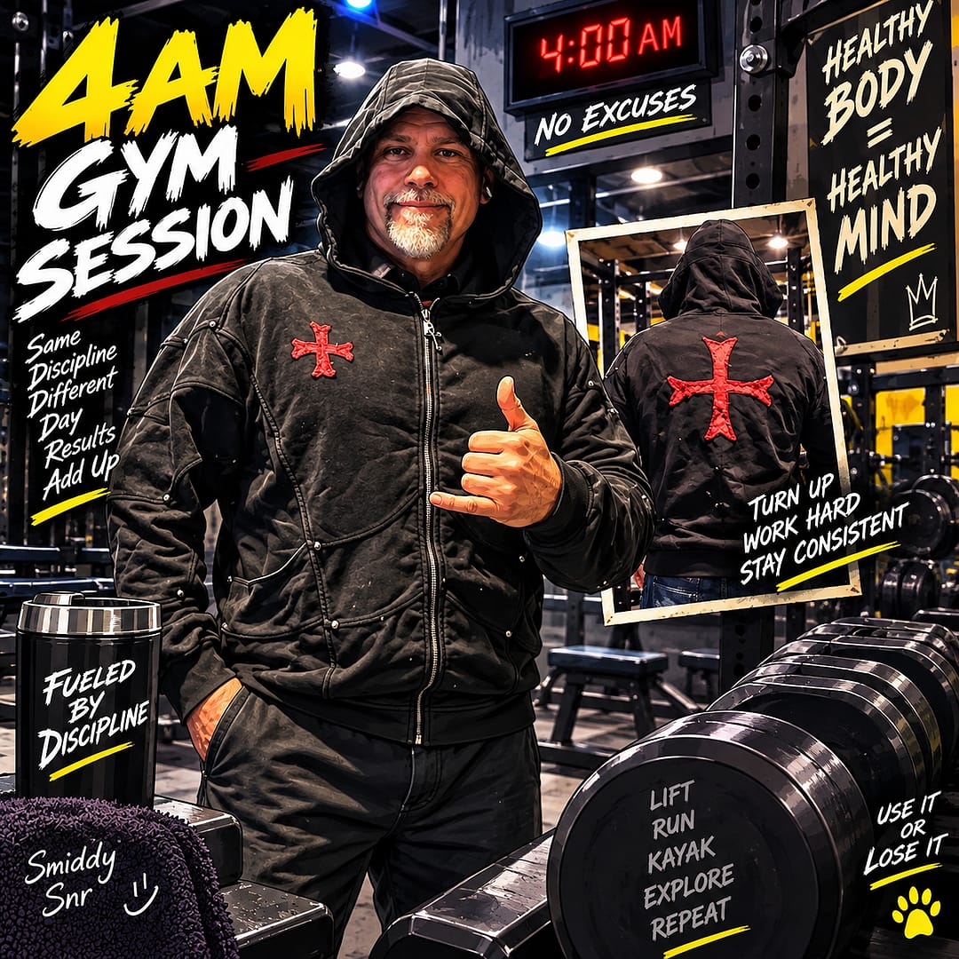 Customer photo review of Crusader Armor Hoodie