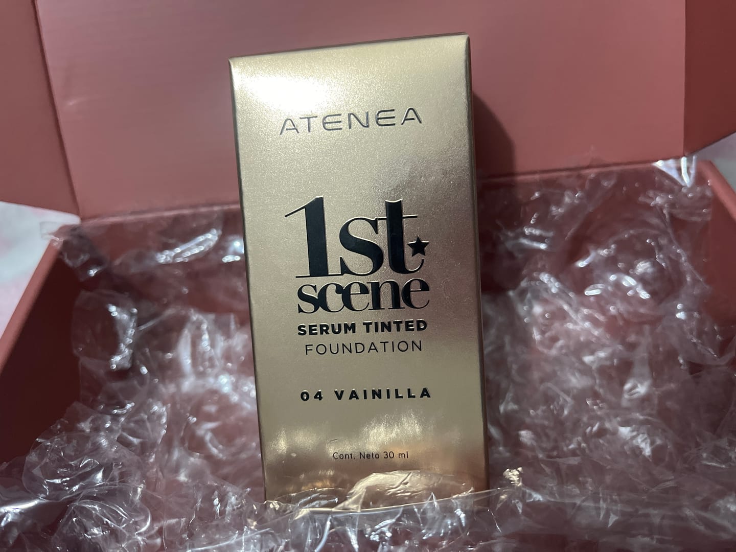 Customer photo review of TINTA DE MAQUILLAJE | SERUM TINTED