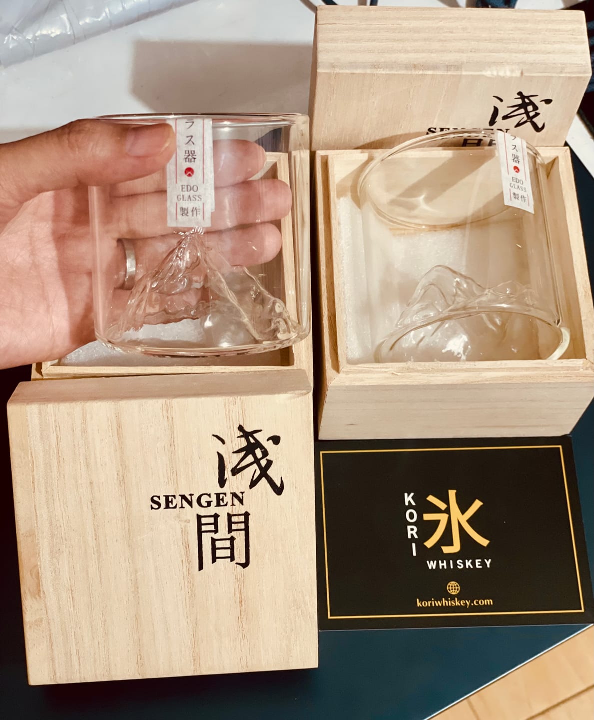 Customer photo review of Asama - Japanese Whisky Glass (1+1 Free)
