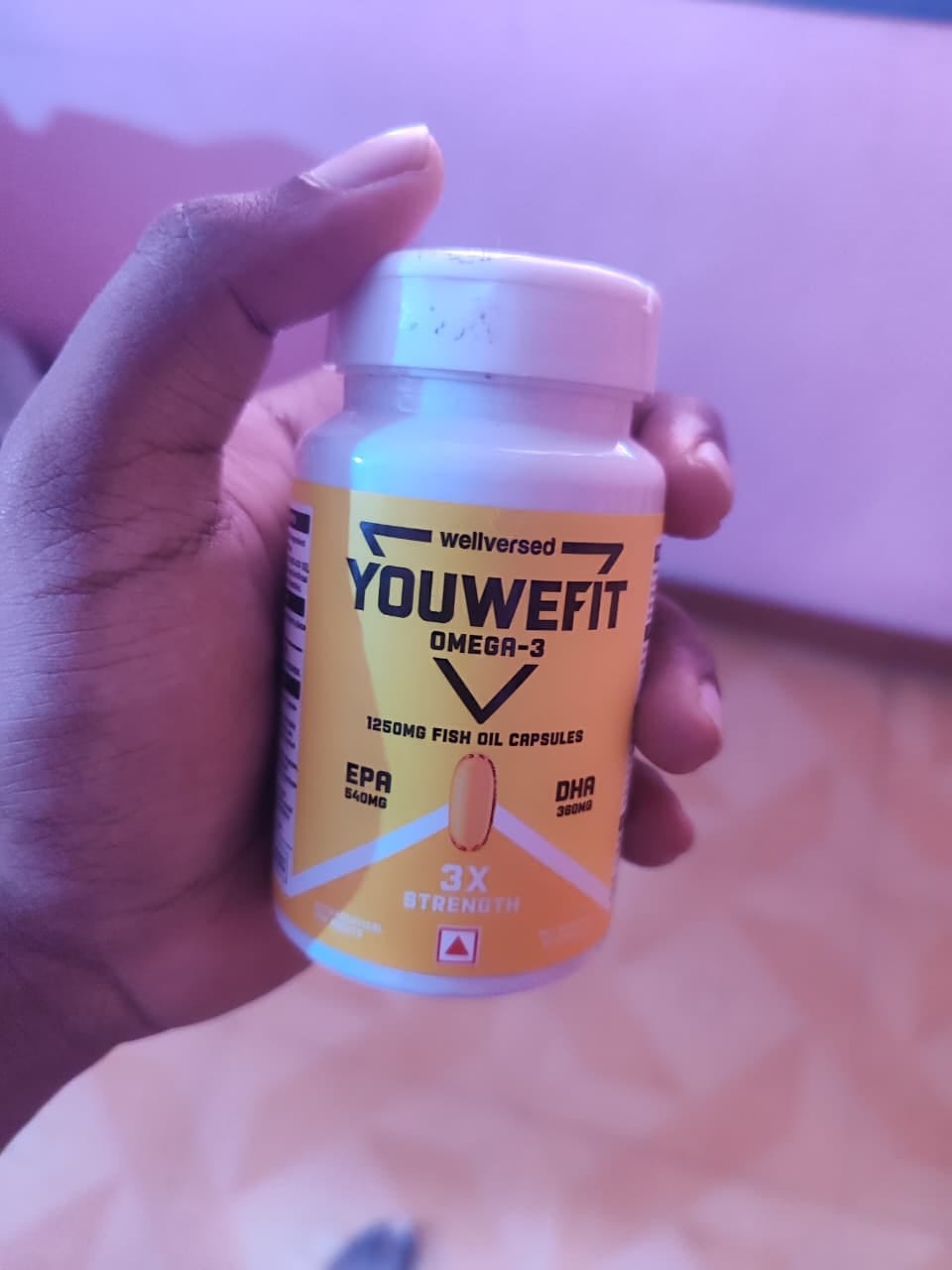 Customer photo review of YouWeFit Omega-3 Fish Oil (30 Capsules), 1250mg