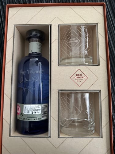 Customer photo review of Personalised Gin