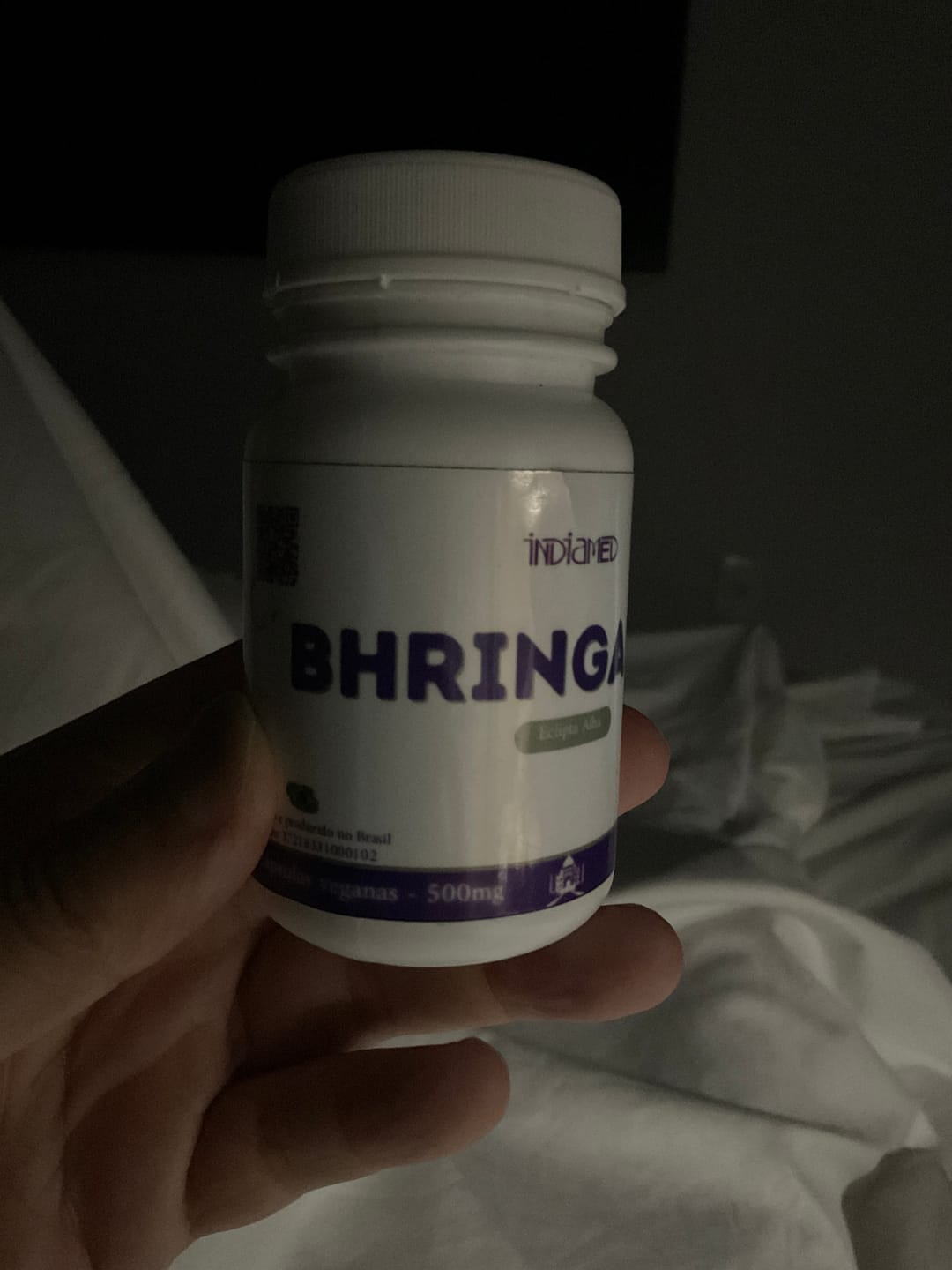 Customer photo review of Bhringaraj Cápsulas - 500mg