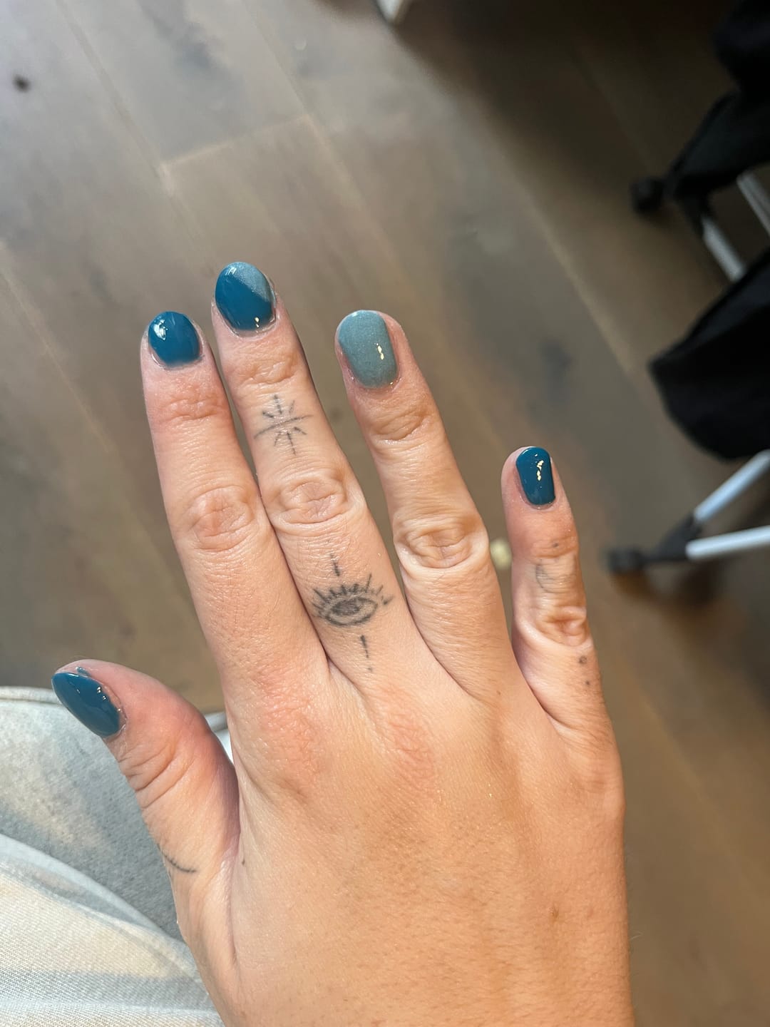 Customer photo review of Sweater Weather Dipping Powder