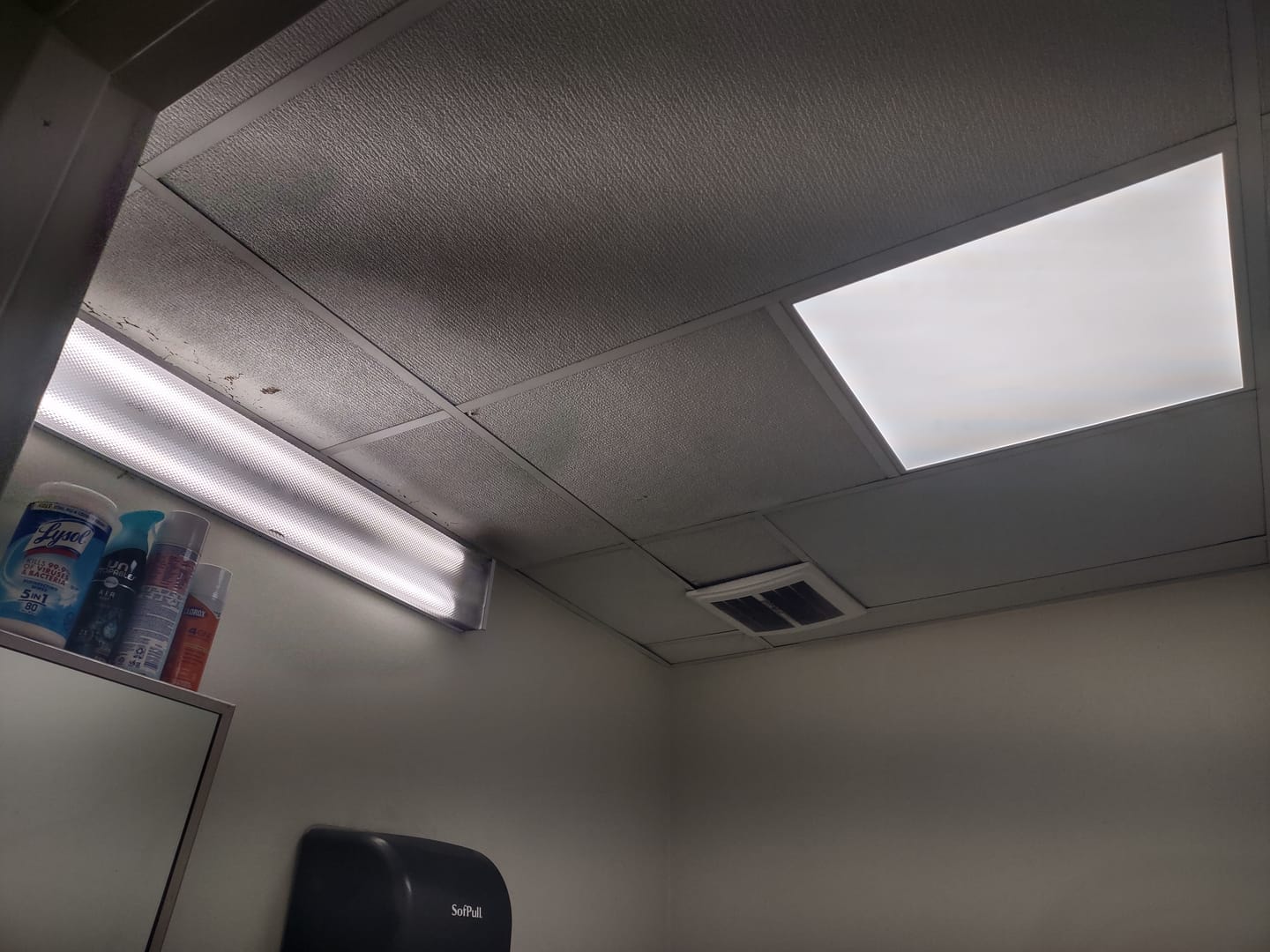 Customer photo review of LED Panel Light - 2' x 2' - Tunable Wattages (40W/35W/30W/25W/20W) & 5 CCT - Pack of 2 - LED Backlit Panel -  131lm/w - Dimmable - UL DLC 5.1 Premium