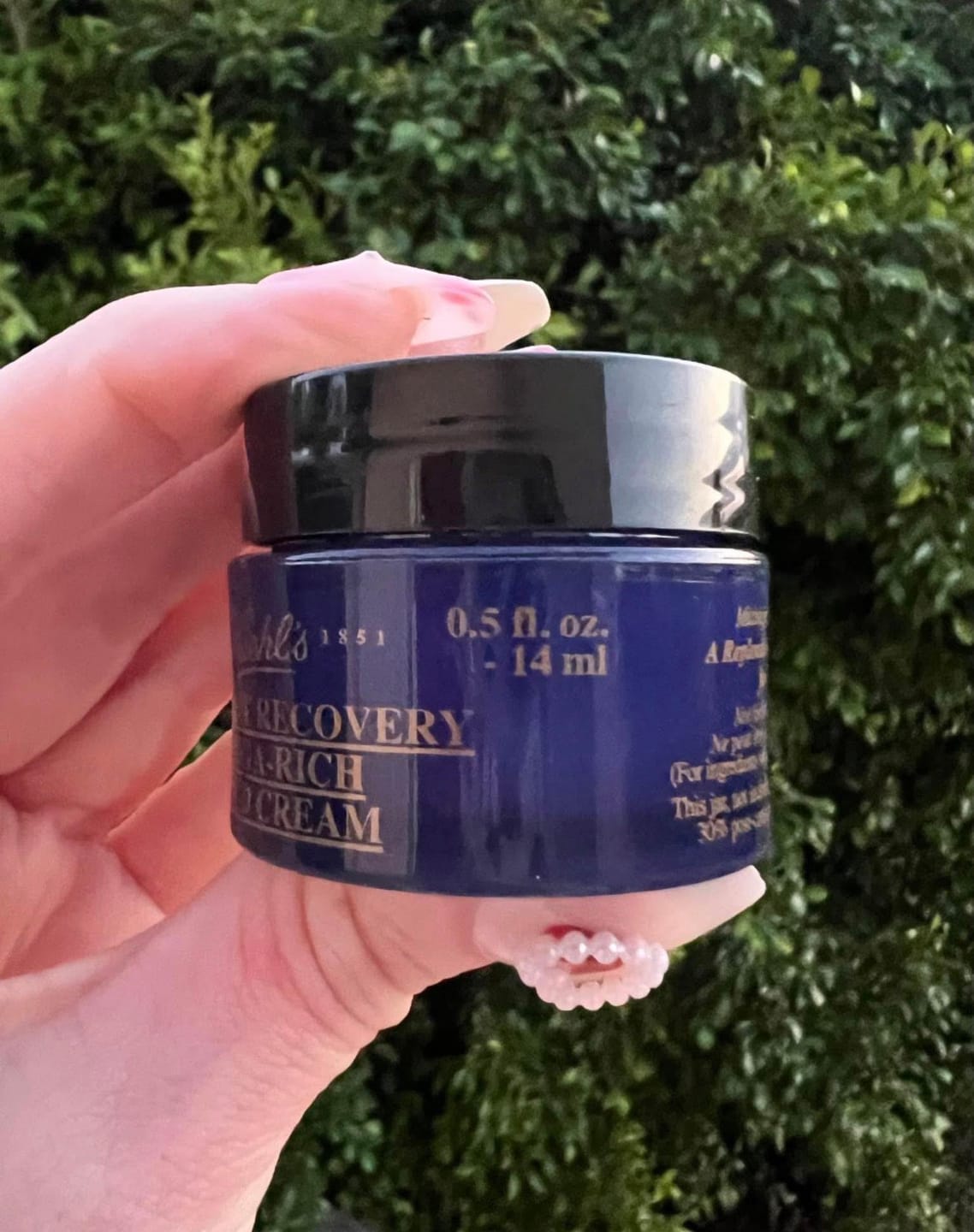 Customer photo review of Kiehl's Midnight Recovery Botanical Cleansing Oil - For All Skin Types 175ml/5.9oz