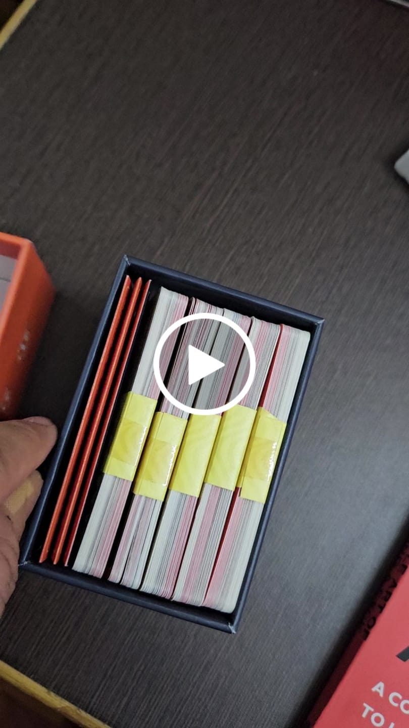 Customer video review of Under The Sheets Card Game