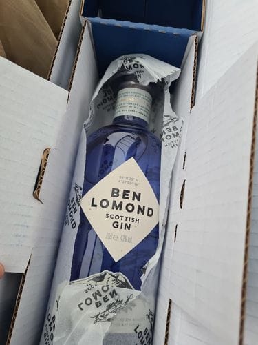 Customer photo review of Personalised Gin