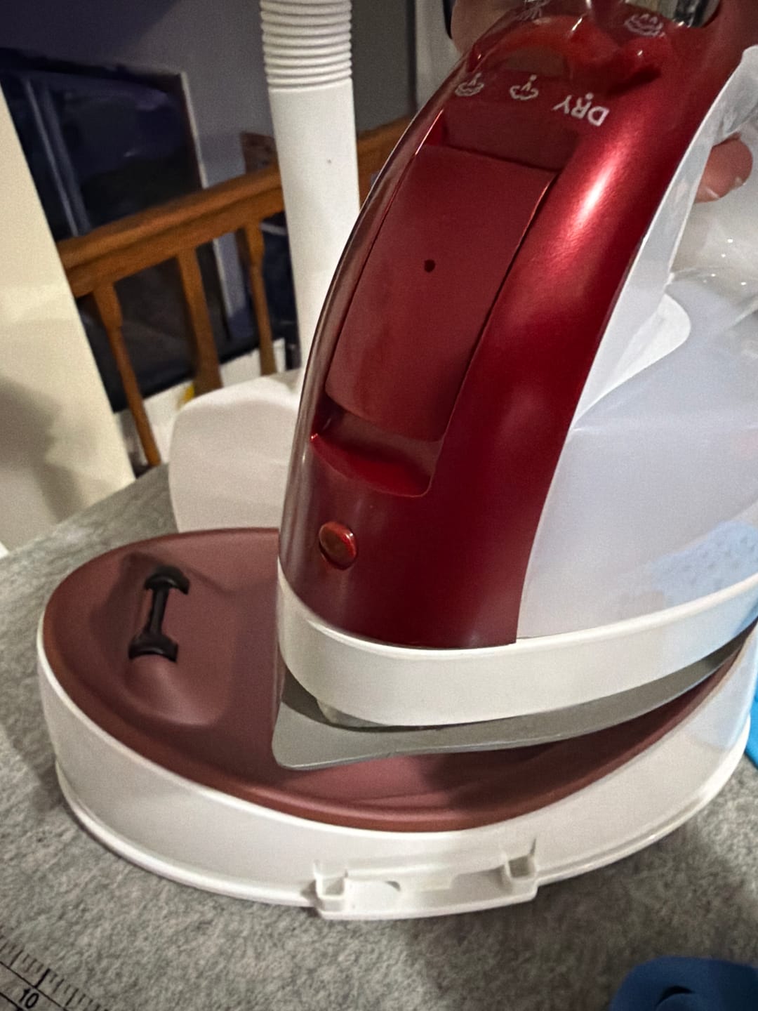 Customer photo review of Panasonic Cordless Advanced Ceramic Quilting Iron