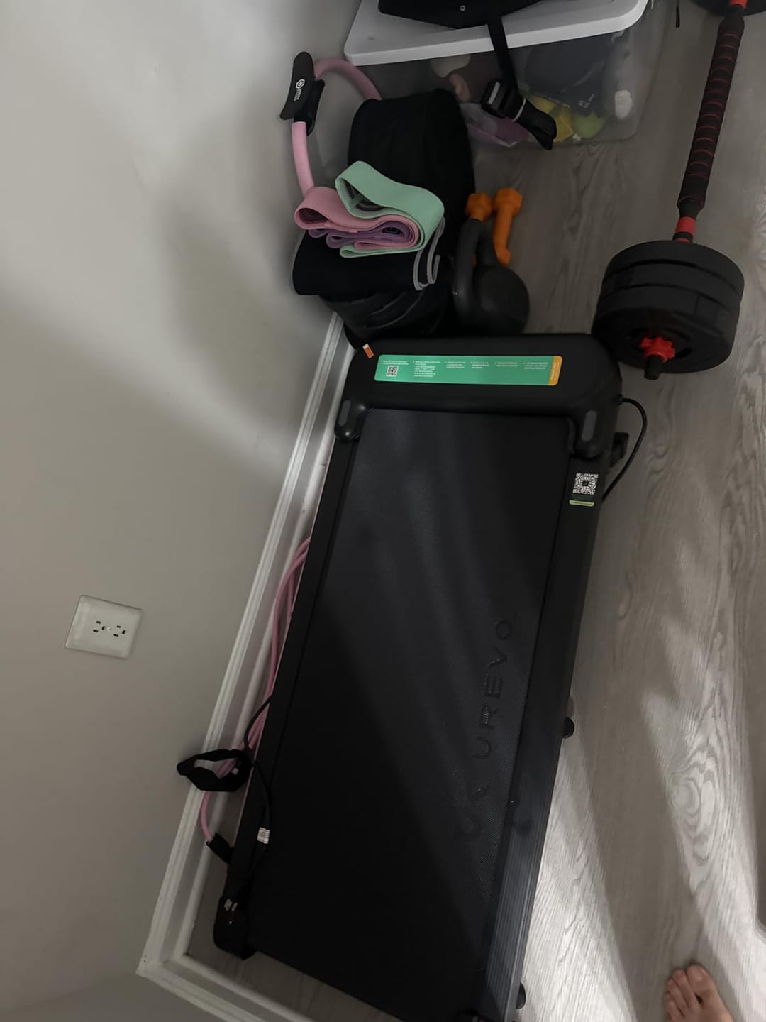 Customer photo review of UREVO SpaceWalk E1L Pro Smart Walking Pad