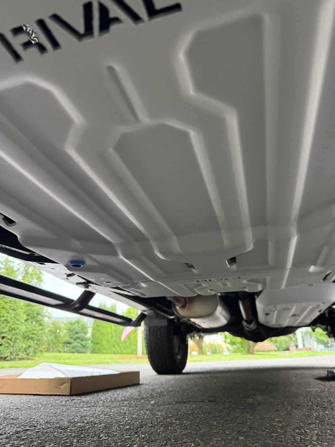 Customer photo review of RIVAL Aluminum Transfer Case Skid Plate 2024-2026 Ford Ranger 2024-2026 Ford Ranger Raptor